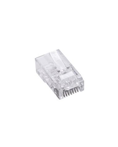SPINA PLUG RJ45 8P/8C CAT.6 UTP CAVO PASSANTE
