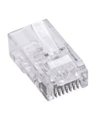 SPINA PLUG RJ45 8P/8C CAT.6 UTP CAVO PASSANTE