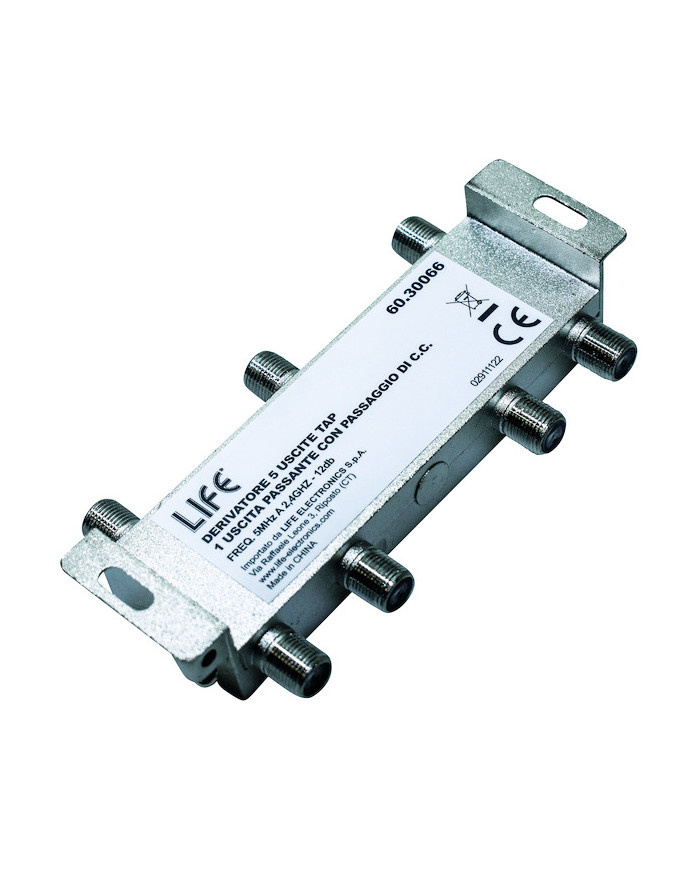 DERIVATORE 5 USCITE TAP 1 USCITA PASSANTE CON