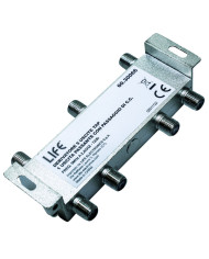 DERIVATORE 5 USCITE TAP 1 USCITA PASSANTE CON PASSAGGIO DI C.C. FREQ. 5MHZ A 2,4GHZ - 12DB