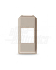 COVER X PRESE RJ45 1 MODULO LIVING NOW SABBIA COMPATIBILE