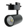 FARETTO LED PER BINARIO NERO 30W TRIFASE 4500K