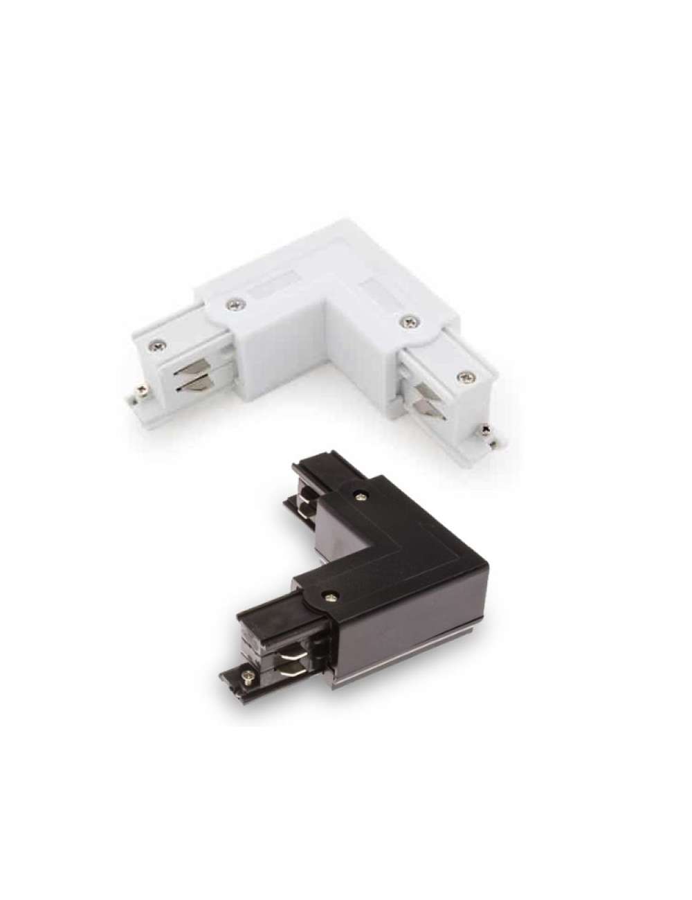 CONNETTORE TIPO L PER GUIDA TRIFASE BIANCO