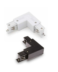 CONNETTORE TIPO L PER GUIDA TRIFASE NERO