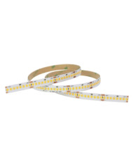 STRISCIA LED 24V 19,2 W/M 5MT 240LED/M 4000K IP20 LUCE NATURALE