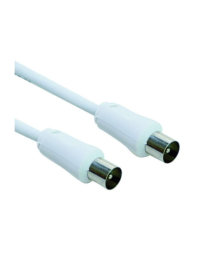 CAVO ANTENNA TV SPINA/SPINA 2 MT BIANCO