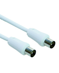 CAVO ANTENNA TV 2MT SPINA/SPINA BIANCO