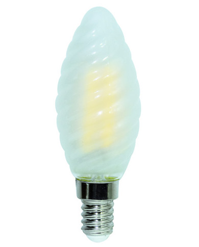 LAMPADA LED TORTIGLIONE ST35 E14 6,5W 2700K