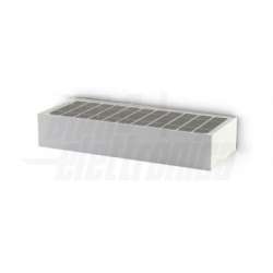 APPLIQUE LED DA PARETE C/PANNELLO SOLARE 6W 4000K