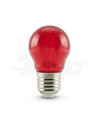 LAMPADA A LED FILAMENTO 4,5W E27 ROSSA