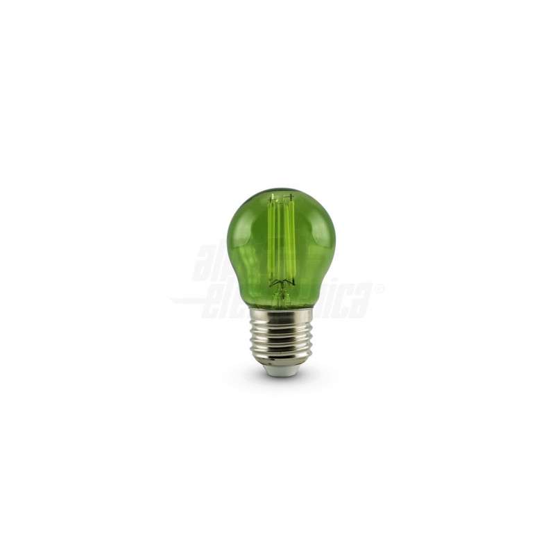 LAMPADA A LED FILAMENTO 4,5W E27 VERDE