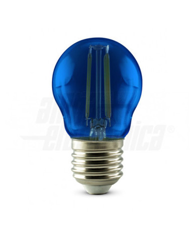 LAMPADA A LED FILAMENTO 4,5W E27 BLU