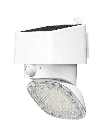 APPLIQUE LED SOLARE CON SENSORE PIR E CREPUSCOLARE