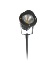 FARETTO LED CON PICCHETTO 12W 4000K LUCE NATURALE