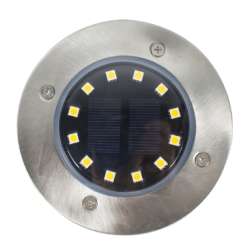 SEGNAPASSO SOLARE DA GIARDINO LUCE CALDA IP65