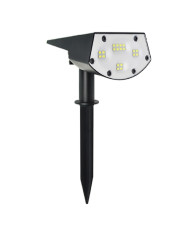 FARETTO SOLARE DA ESTERNO IP65 CON PICCHETTO 4000K