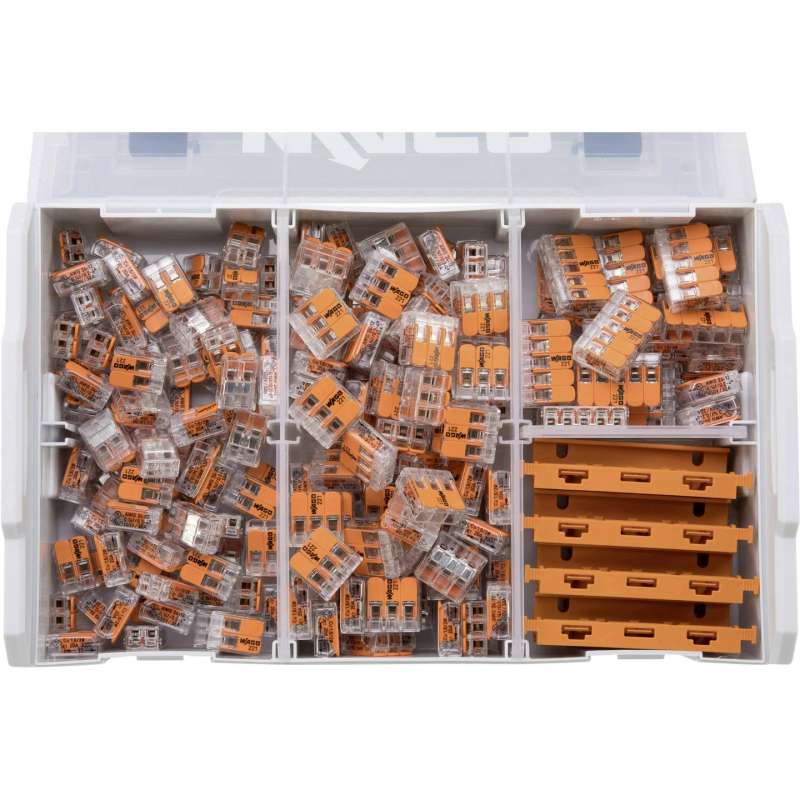 KIT MORSETTI VOLANTI 4MM WAGO