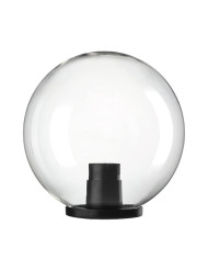 SFERA FUME' DIAMETRO 250MM E27 CON BASE