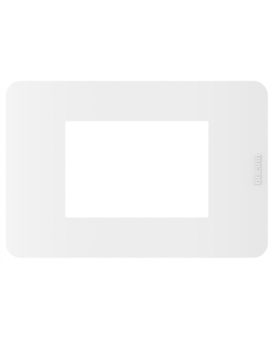 PLACCA MATIX GO 3 MODULI BIANCA