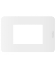 PLACCA MATIX GO 3 MODULI BIANCA