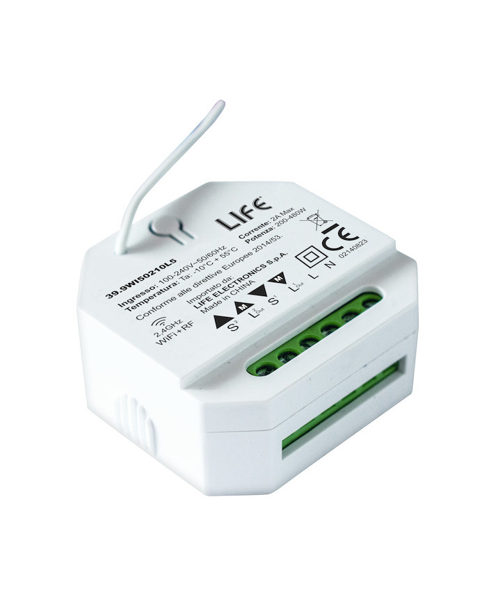MODULO TAPPARELLE  WIRELESS+RF 2,4GHZ SMARTLIFE