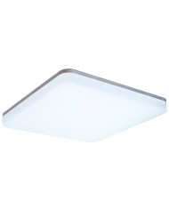 PLAFONIERA A LED QUADRATA TRICOLOR 60W IP54 6500LMN 400X400MM H.53MM