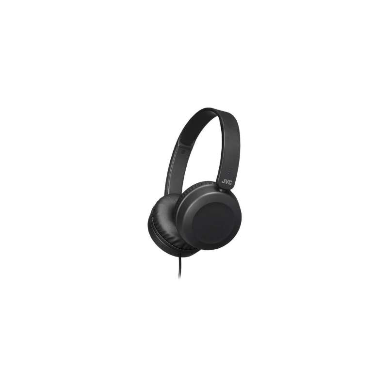CUFFIA STEREO JACK 3,5MM CON MICROFONO NERA JVC