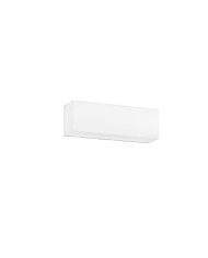 APPLIQUE A LED DA PARETE BIANCO RETTANGOLARE 12W
