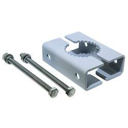 ZANCA DI FISSAGGIO A PALO (D.48 - D.60MM)