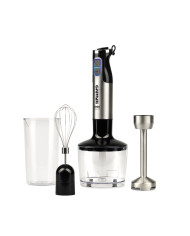 MIXER AD IMMERSIONE 1000W CON KIT ACCESSORI NERO