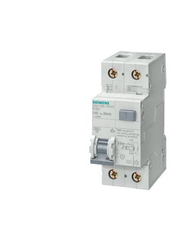 DIFFERENZIALE MAGNETOTERMICO 300MA 25A 1P+N 5KA A