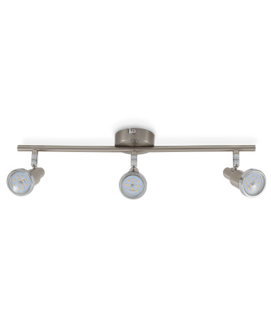 FARETTO SPOT ORIENTABILE 3GU10 3W 250LM