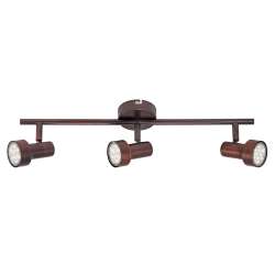 FARETTO SPOT ORIENTABILE 3GU10 9W 750LM