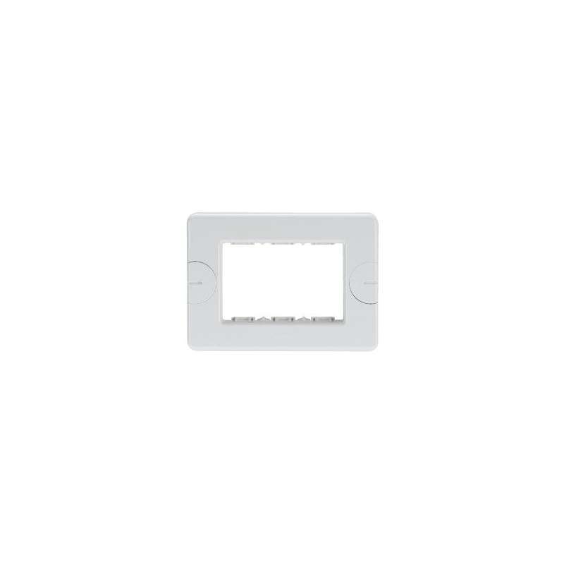 PLACCA COMPACT AUTOPORTANTE 3 POSTI BIANCO