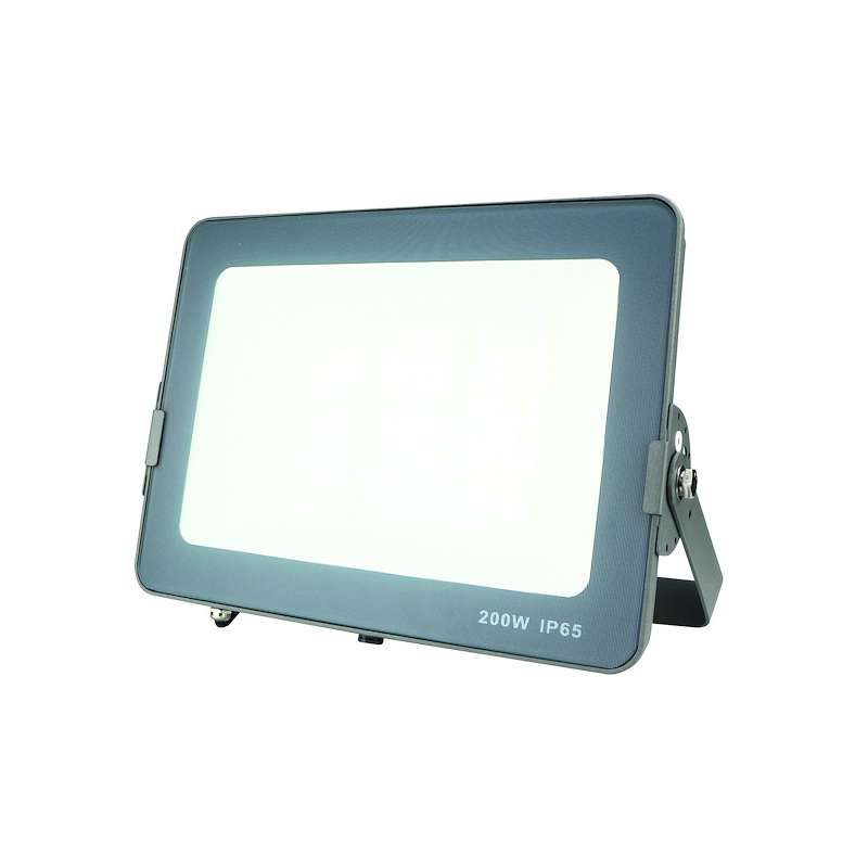 FARO LED SLIM GRIGIO 20W IP65 3000K LUCE CALDA