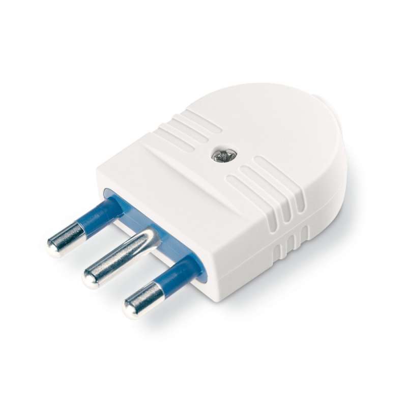 SPINA ELETTRICA 16A+T BIANCA