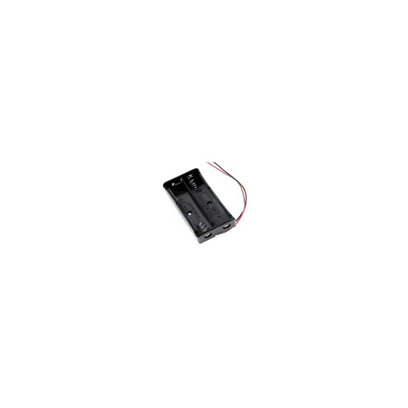 PORTABATTERIA PER 2 18650 C/FILI 150MM