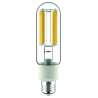 LAMPADA LED T46 FILAMENTO TRASPARENTE E27 18W 3000K LUCE CALDA