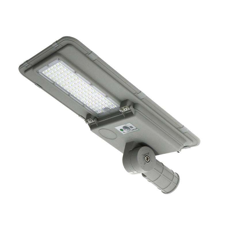 FARO STRADALE A LED CON PANNELLO SOLARE 200W 4000K
