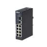 SWITCH INDUSTRIALE (L2) NON GESTIBILE DA 8 PORTE FAST ETHERNET + 1 PORTA UPLINK GIGABIT + 1 PORTA