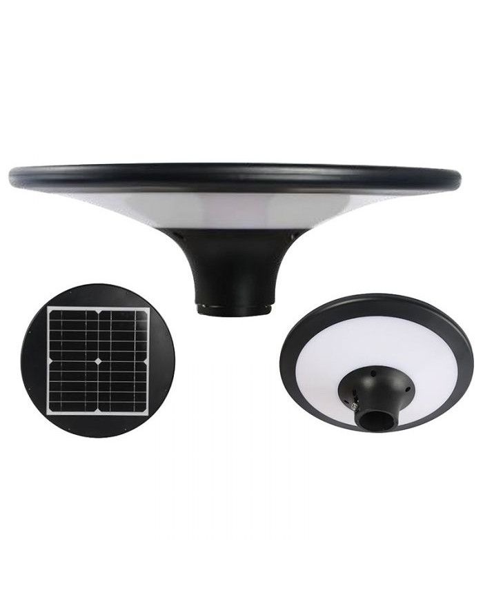 LAMPIONE CON PANNELLO SOLARE E-FLOWER 3000-4000K