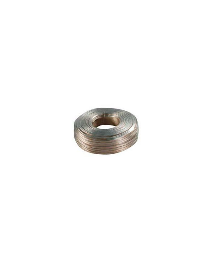 CAVO PIATTINA TRASPARENTE 2X0,50MM PER ALTOPARLANT