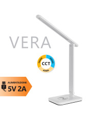LAMPADA DA TAVOLO VERA-W CON CCT E RICARICA WIRELESS