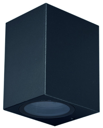 APPLIQUE IN ALLUMINIO IP54 PER 1 LAMPADA GU10 LED