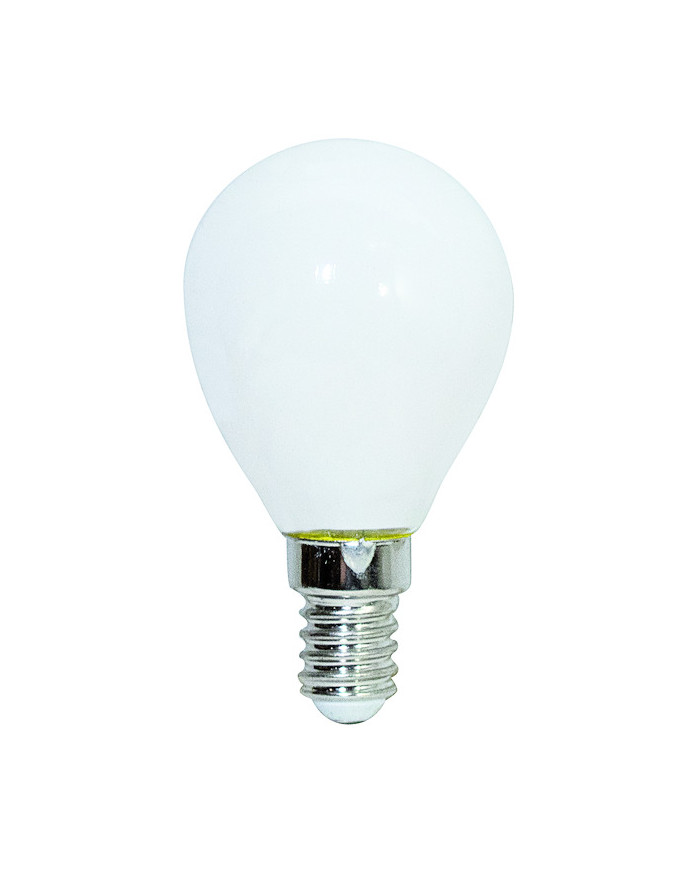 LAMPADA A LED FILAMENTO MINISFERA MILKY E14 4,5W