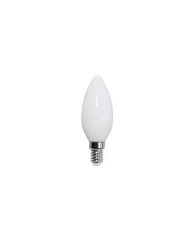 LAMPADA A LED CANDELA MILKY E14 7W LUCE CALDA