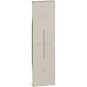 COVER PER COMANDO ILLUMINABILE TAPPARELLA 1 MODULO SABBIA LIVING LIGHT