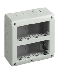 IDROBOX MATIX CUSTODIA 4+4 POSTI IP40 BIANCO