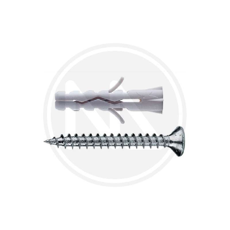 TASSELLO IN NYLON MAURER CON VITE D.6X30MM