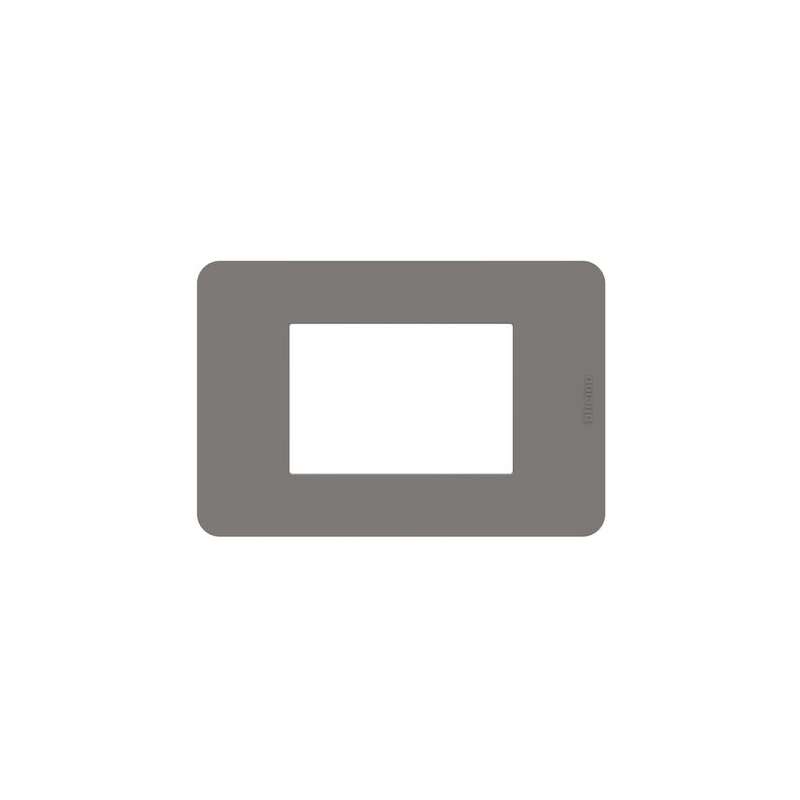 PLACCA MATIX GO 3 MODULI TORTORA